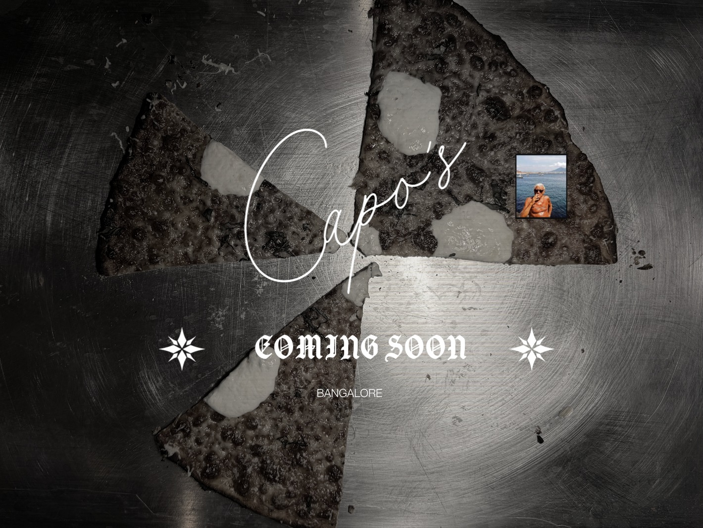 Capo's coming soon landing page